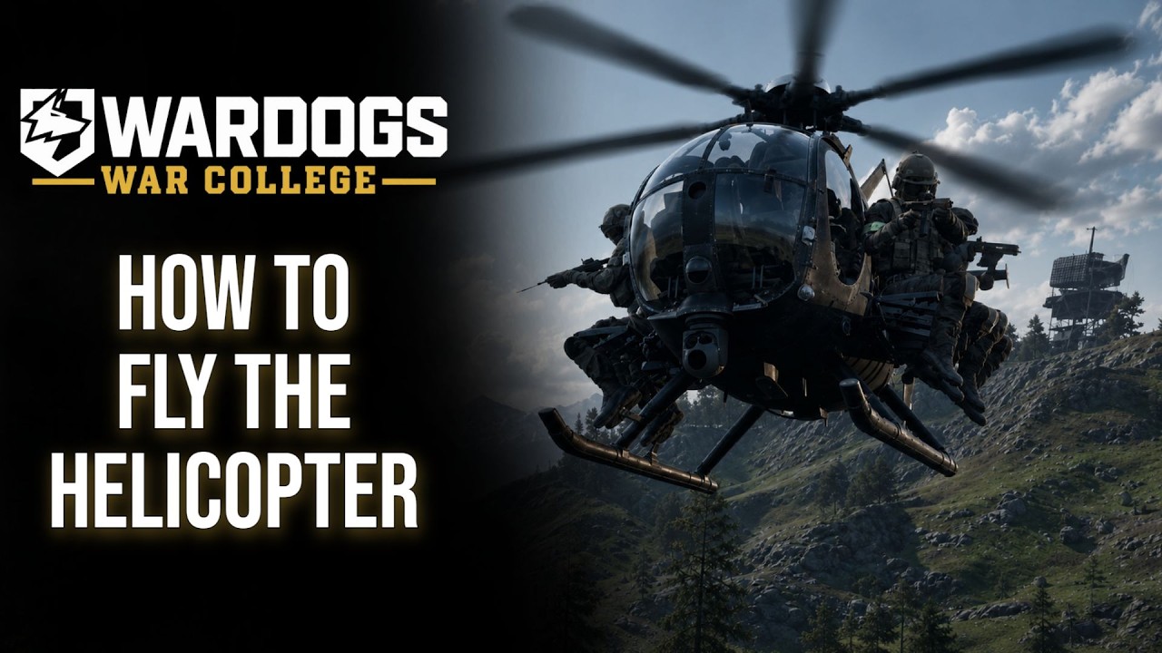 Как ЛЕТАТЬ на вертолетах в WARDOGS (5 базовых советов) | WARDOGS War College