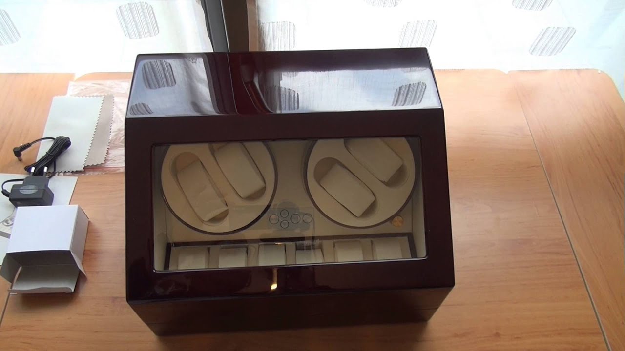 Unboxing: Classic Watch Winder Klarstein Display Case.