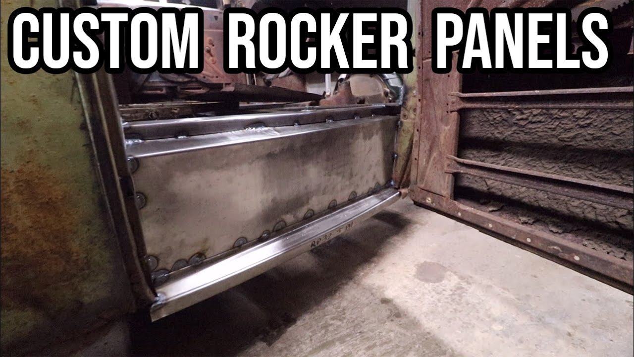Building Custom Rocker Panel For The HEAVILY Channeled 1932 Ford 