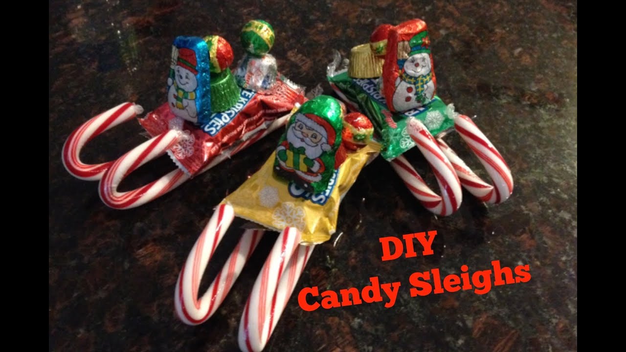 DIY Candy Sleighs - Cheap and Easy