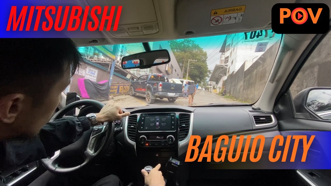 BAGUIO CITY | Mitsubishi Montero POV Drive to Mitsubishi Service Center | 2016 GLS 4X4 MANUAL