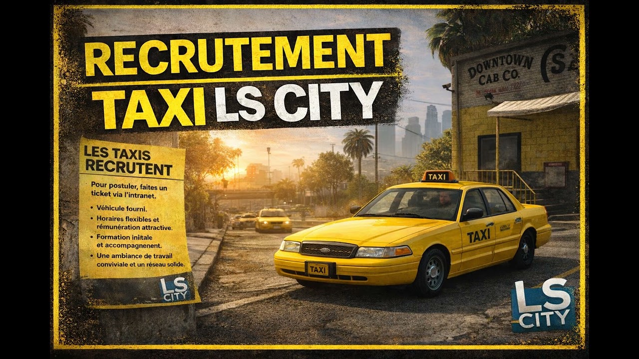 Recrutement Taxi Lscity