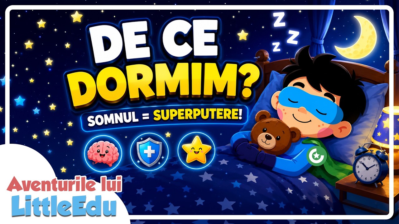 De ce dormim? - Aventurile lui LittleEdu