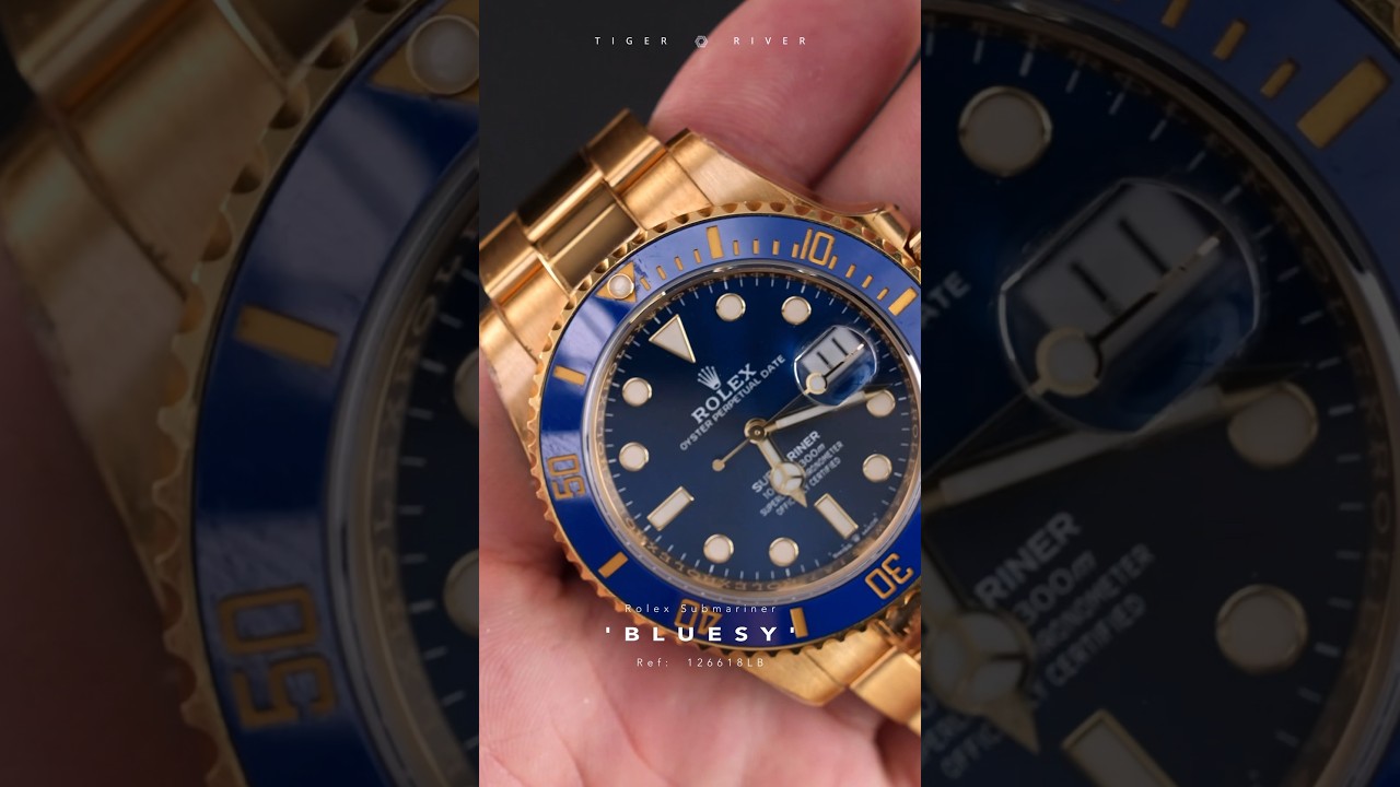 Rolex Submariner &lsquo;Bluesy&rsquo; Ref: 126618LB Unboxing