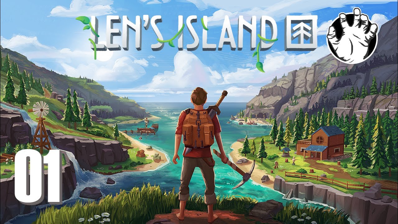 Len's Island #1 - Buduję domek na wyspie 🌄 Gameplay PL