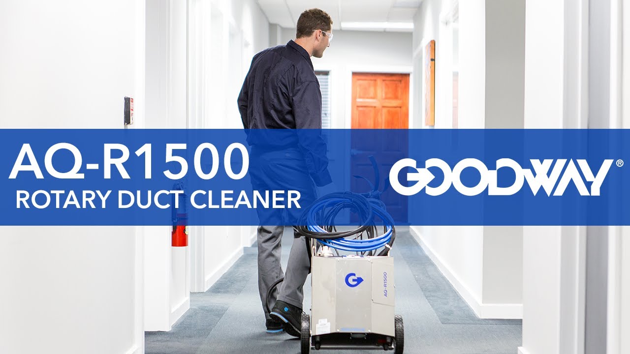 Goodway® | AQ-R1500 Rotary Duct Cleaner