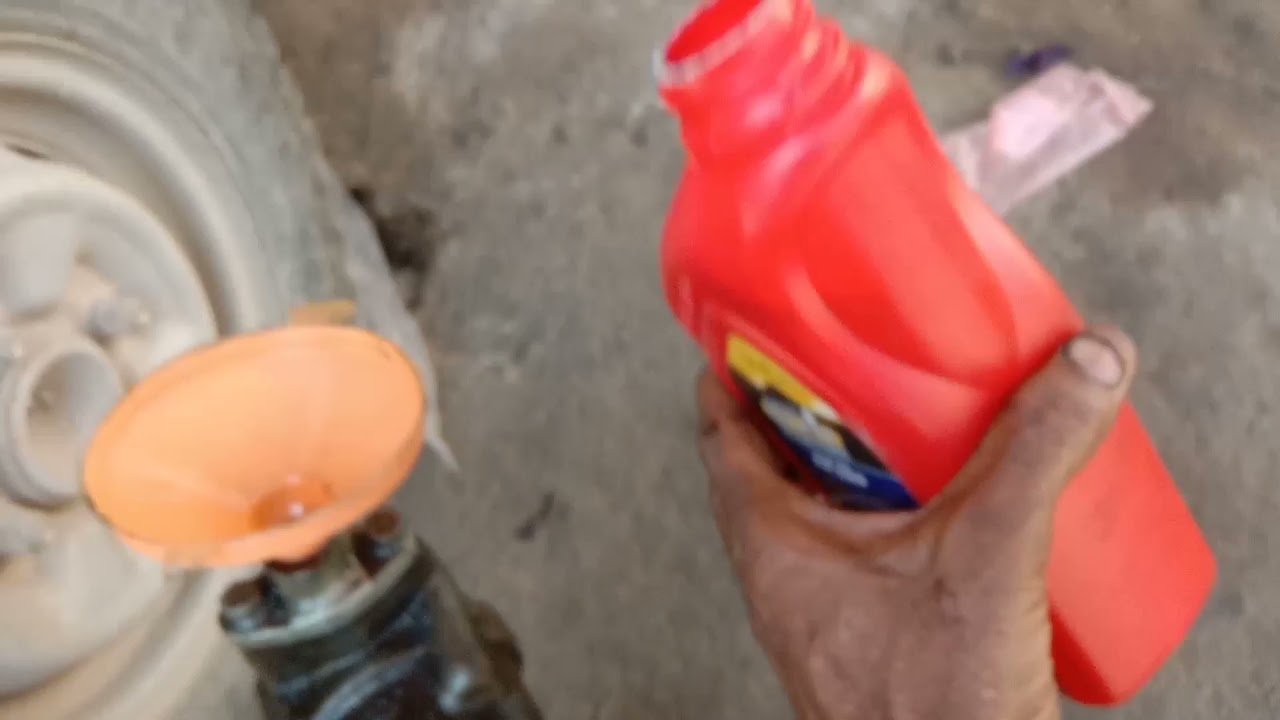 Tata ace oil change work