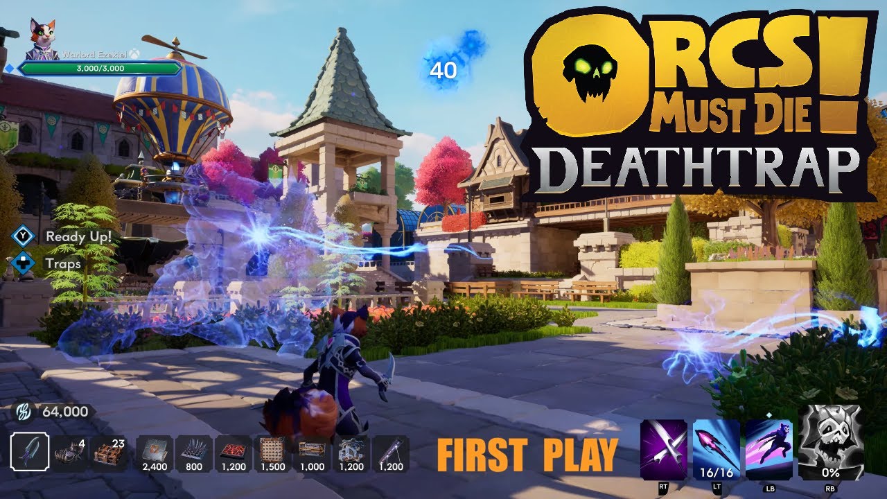 Orcs Must Die! Deathtrap | Gameplay | First Play