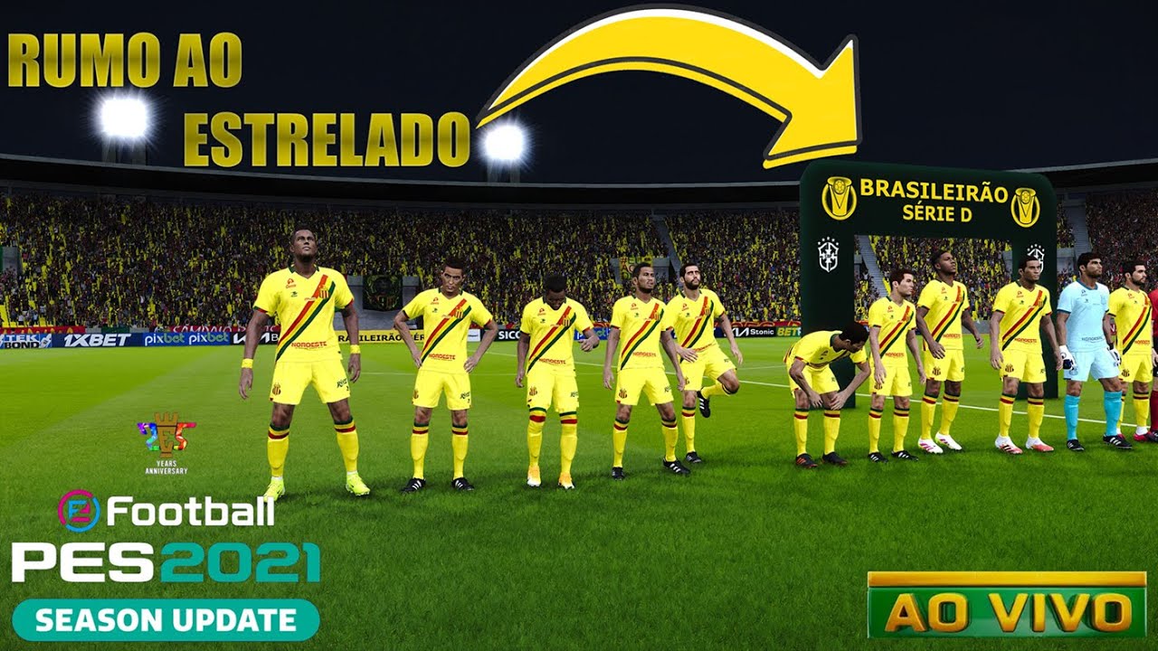 AO VIVO 🔴 PES 21 PATCH BMPES 14.11 2026 - RUMO ESTRELADO PARTE 11 -  SAMPAIO CORREA + BRASIL
