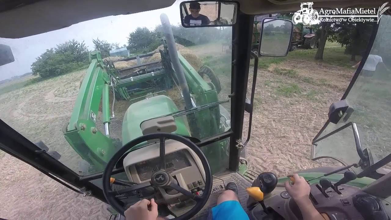 Wywóz Bel Okiem Kierowcy ☆ część 1 ☆ John Deere 5720 & CASE MAXXUM 125X ㋡ AgroMafiaMietel