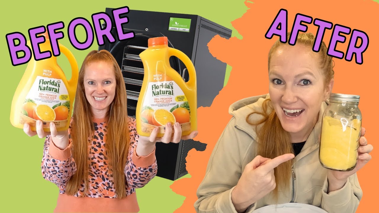 From Liquid to Powder: Transforming Orange Juice through Freeze-Drying & 3 Amazing Uses