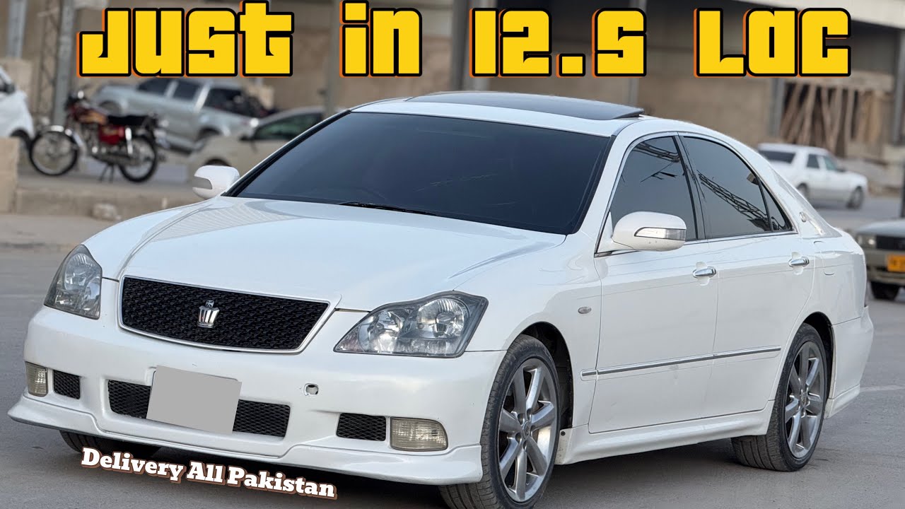 Non custom paid Toyota CROWN ATHLETE 3.0 (2016) JUST IN 12.5 lac | delivery all Pakistan available 