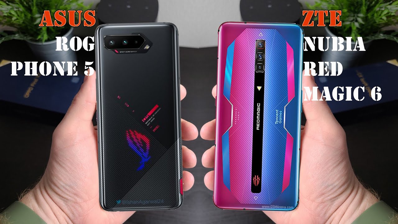 Asus ROG Phone 5 vs ZTE nubia Red Magic 6 | Full Comparison