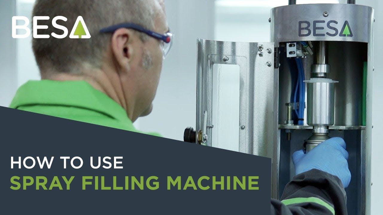 How to Use the SPRAY FILLING MACHINE