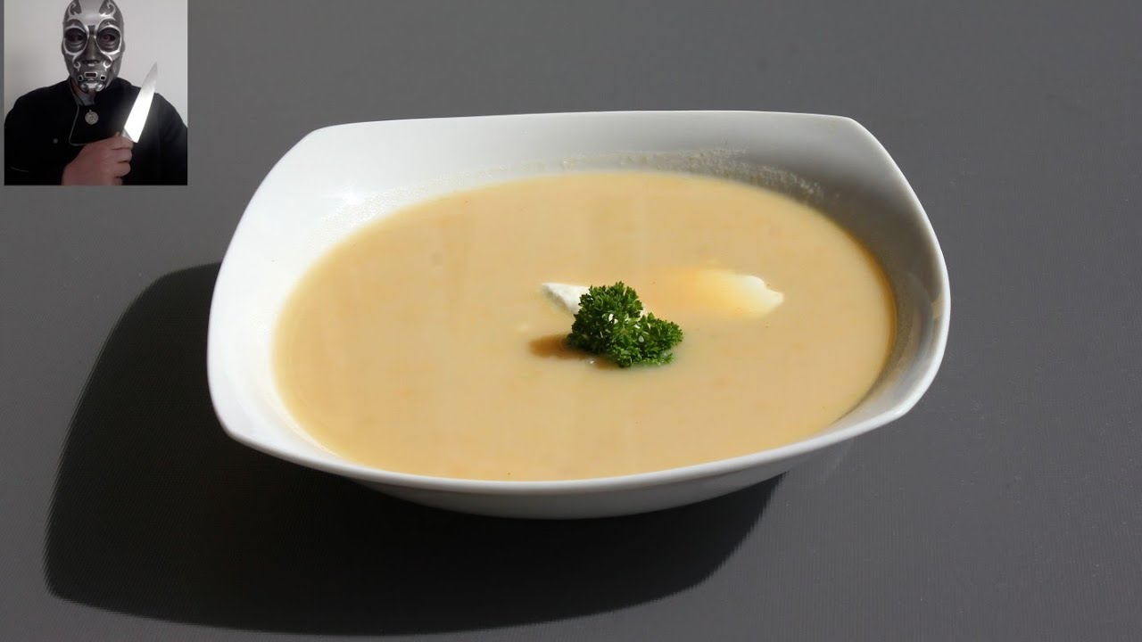 Garlic Soup - Creamy , Knoblauchsuppe