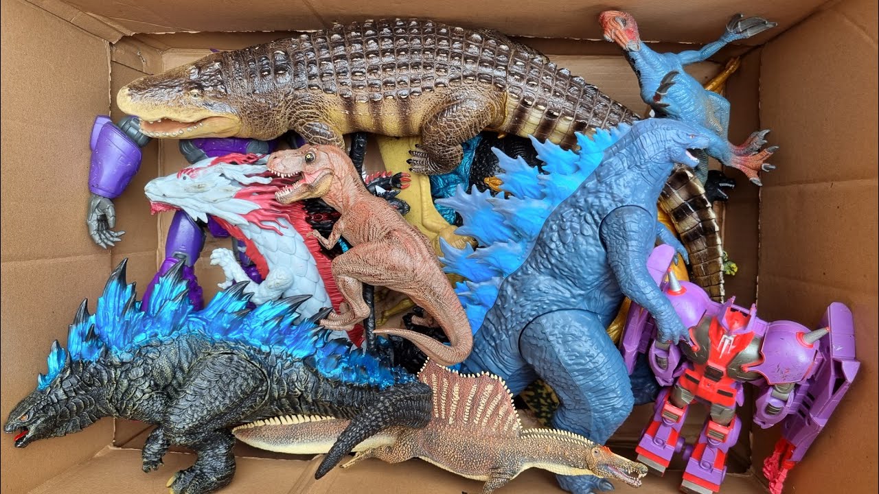 Hunting Dinosaur Jurassic World Toy In The Box ASMR Review