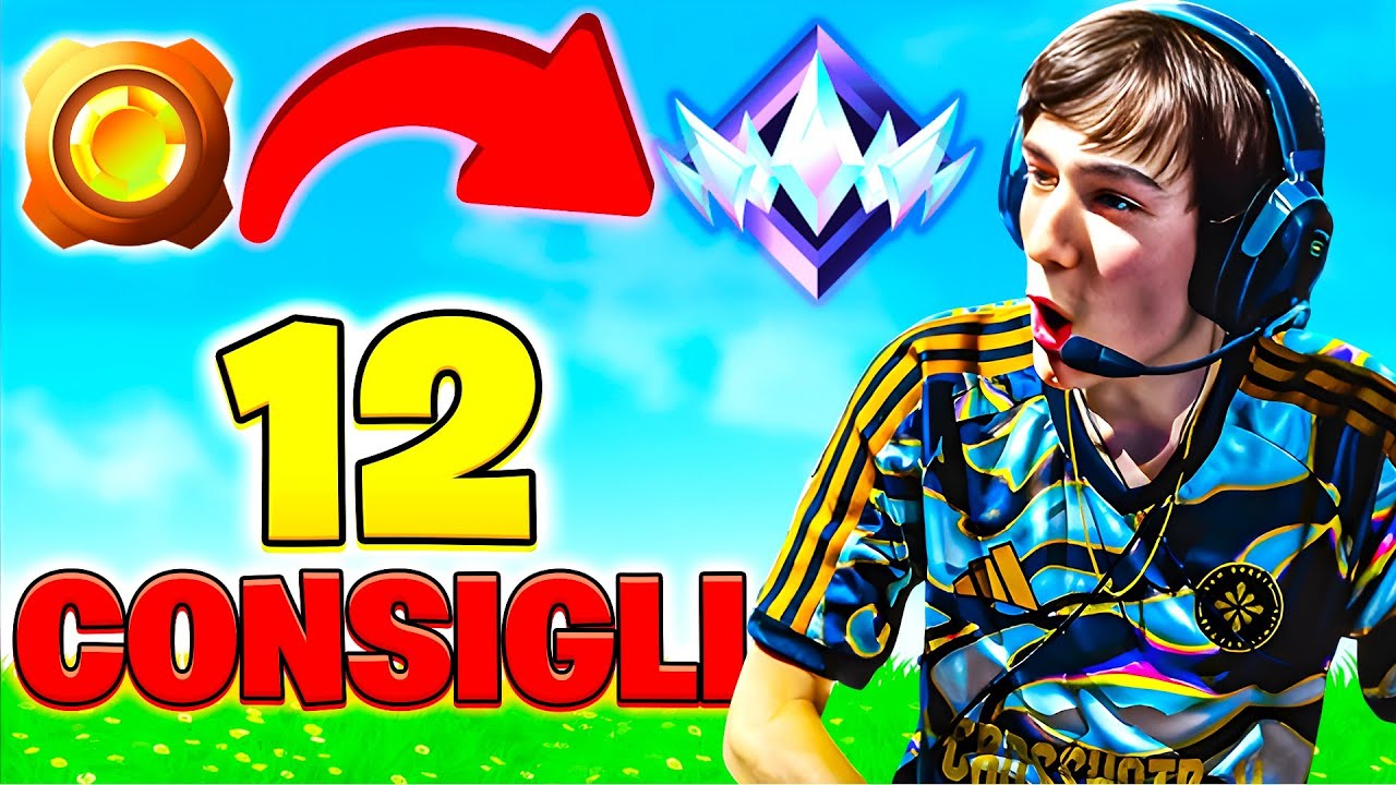 12 CONSIGLI per MIGLIORARE su FORTNITE e nei TORNEI