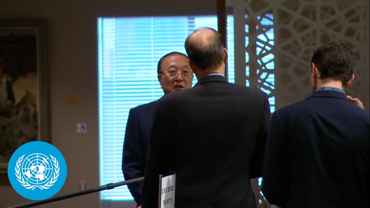 China/SC President on the Uyghurs Report & other topics - Security Council   Stakeout (31 August 22)