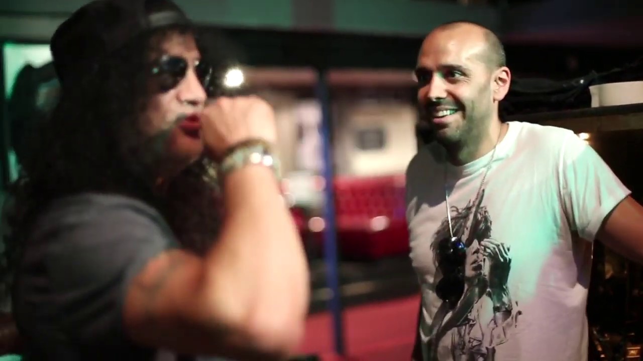 Саундчек с SLASH в Whiskey A GoGo