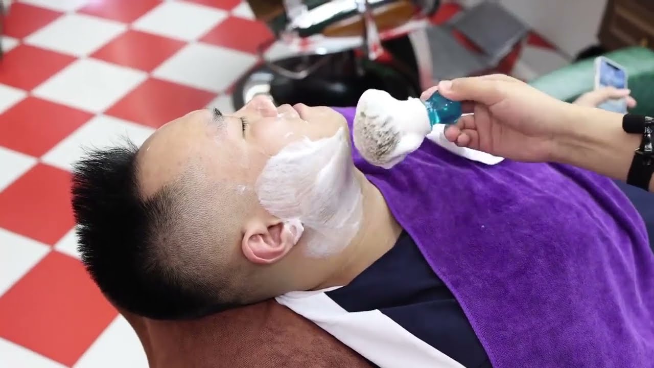 Asmr | Barber Shop Shaving Asmr | Oddly Satisfying Video #2 #satisfying