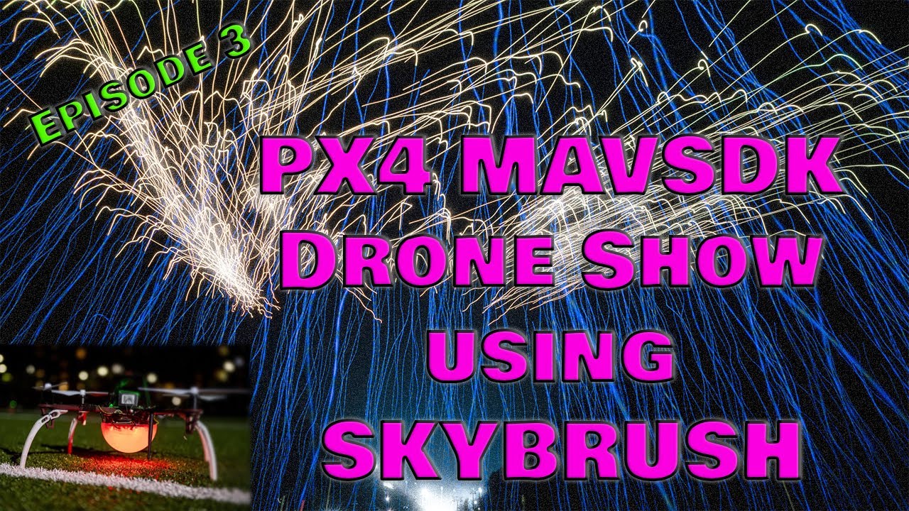 Using Sky Brush and Blender for PX4 MAVSDK Drone Shows: Improving our Drone Show Project