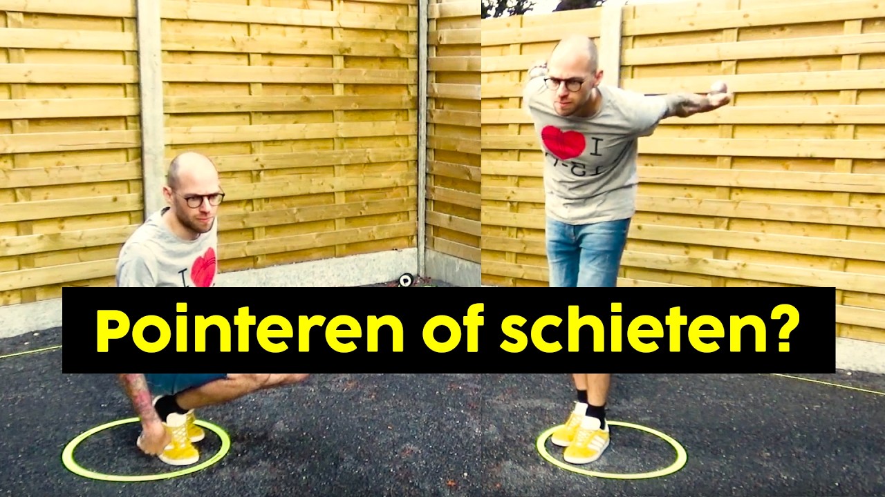 Moet ik schieten of pointeren? PETANQUE TACTIEK