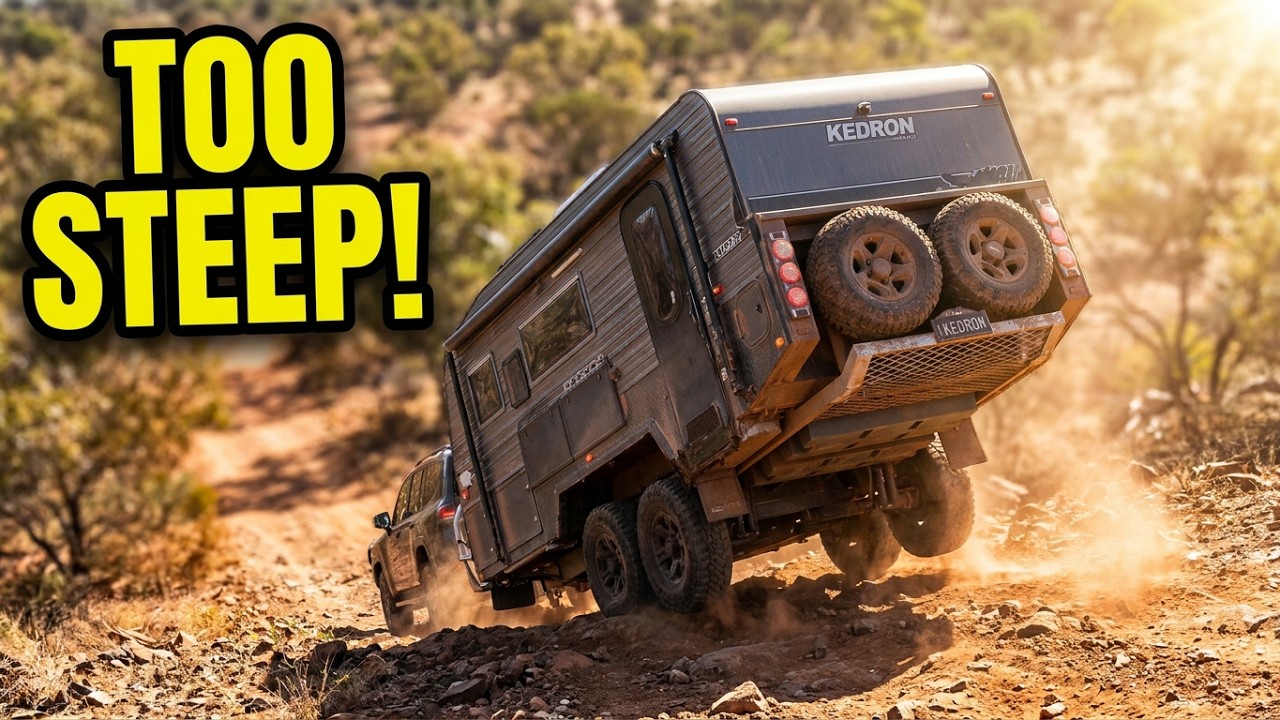 Towing Caravan OffRoad - Australia
