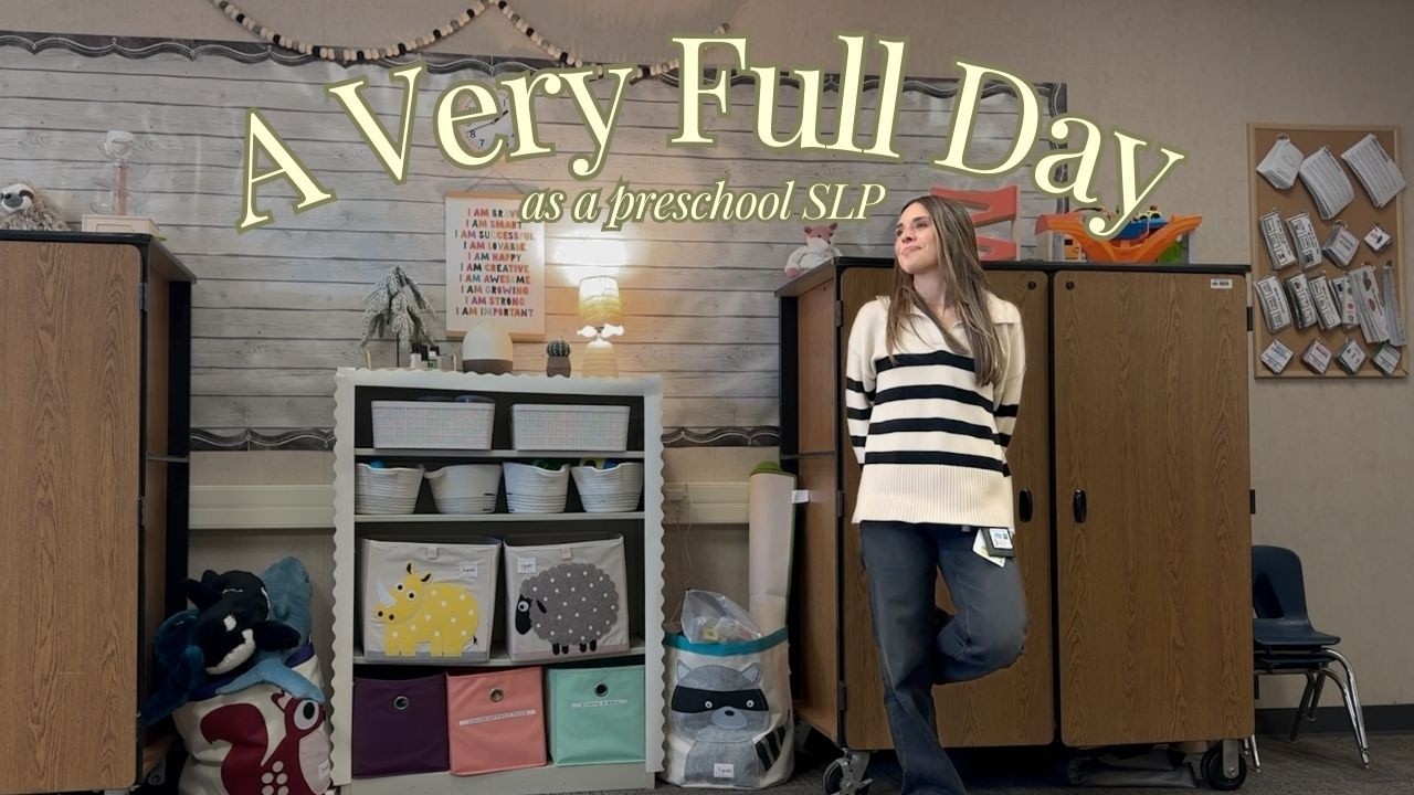 Day in the life of a speech therapist: no prep & all play + my winter skincare routine 😉
