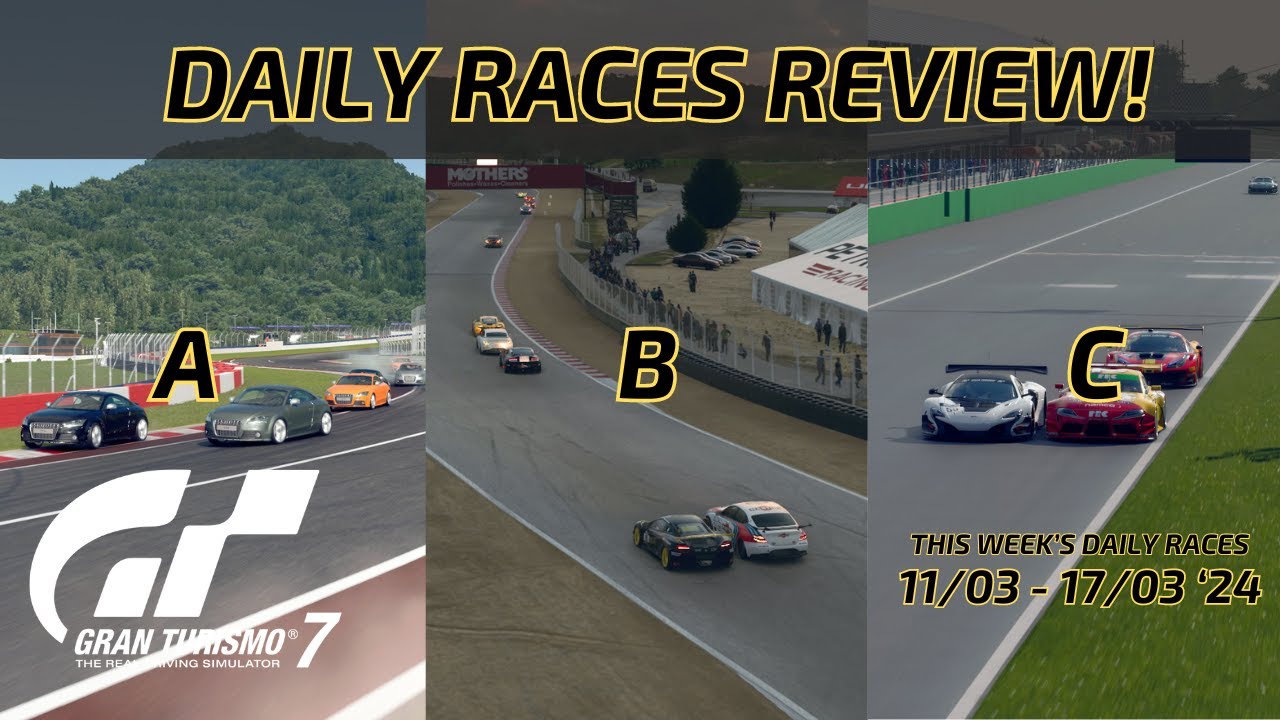 Gran Turismo 7 - This Week's Daily Races Review GT7