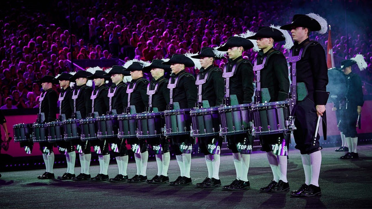 Top Secret Drum Corps - Basel Tattoo 2015 - 10 year throwback