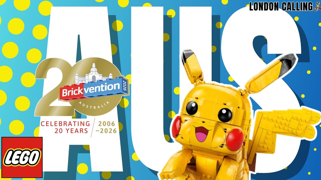 LONDON CALLING LEGO PODCAST 309 - LIVE AT BRICKVENTION & WILL POK&Eacute;MON CHANGE LEGO FOREVER?