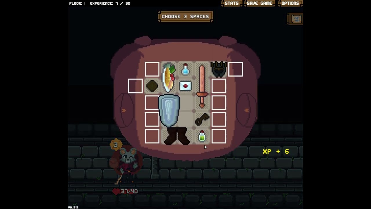 Backpack Hero - New inventory management rougelike - Free version and currently on Kickstarter - 02