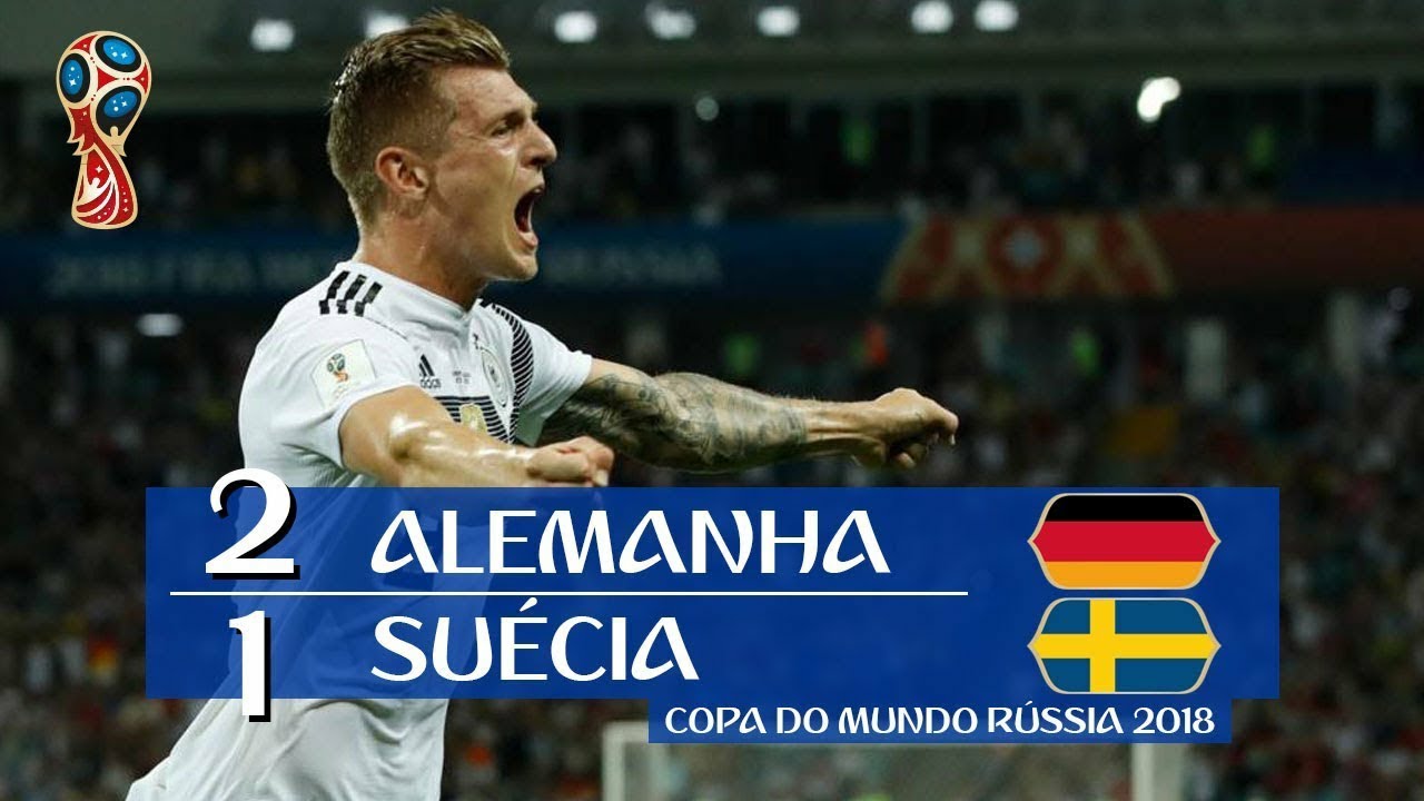 Alemanha 2 x 1 Su&eacute;cia - melhores momentos (GLOBO HD 720p) Copa do Mundo R&uacute;ssia 2018