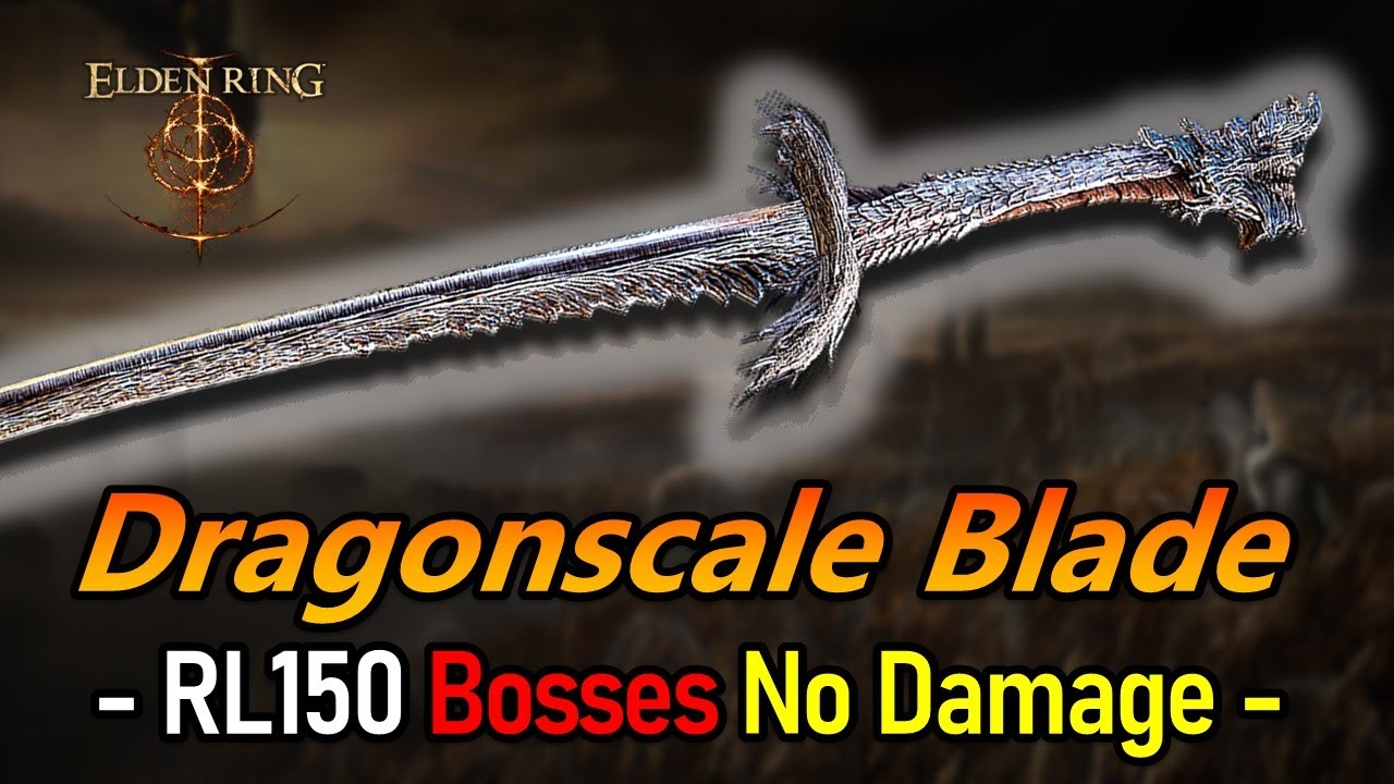 Dragonscale Blade RL150 | No Damage Boss Fights | Elden RIng | 1.16 ver