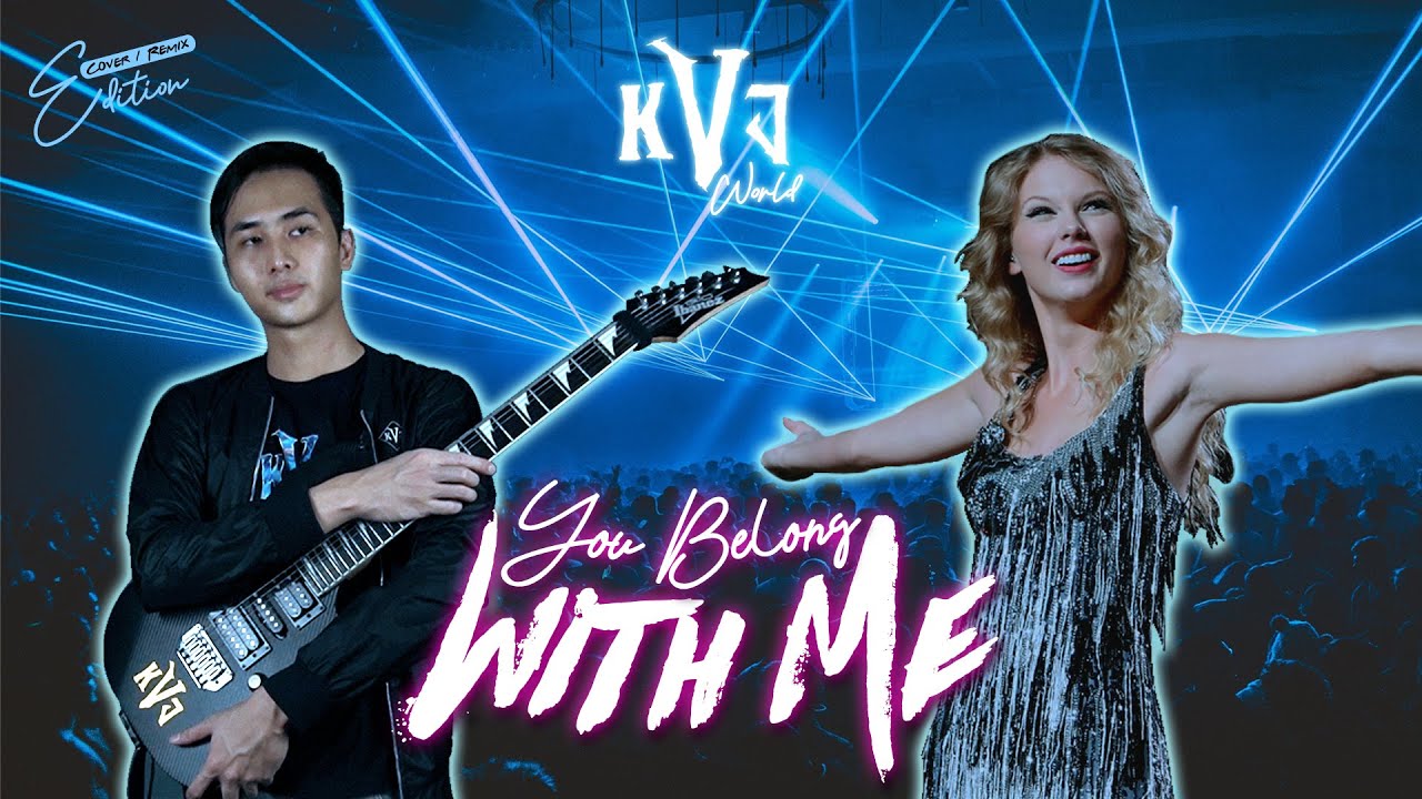 Taylor Swift's YOU BELONG WITH ME (Punk Rock Cover / Remix by KVJ)
