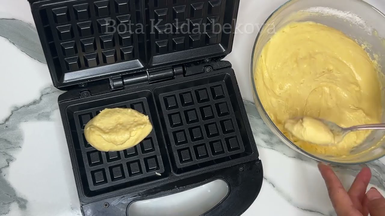 Өте дәмді вафли. Очень вкусны вафли                       #вафли   #вкусно  #бота   #калдарбекова