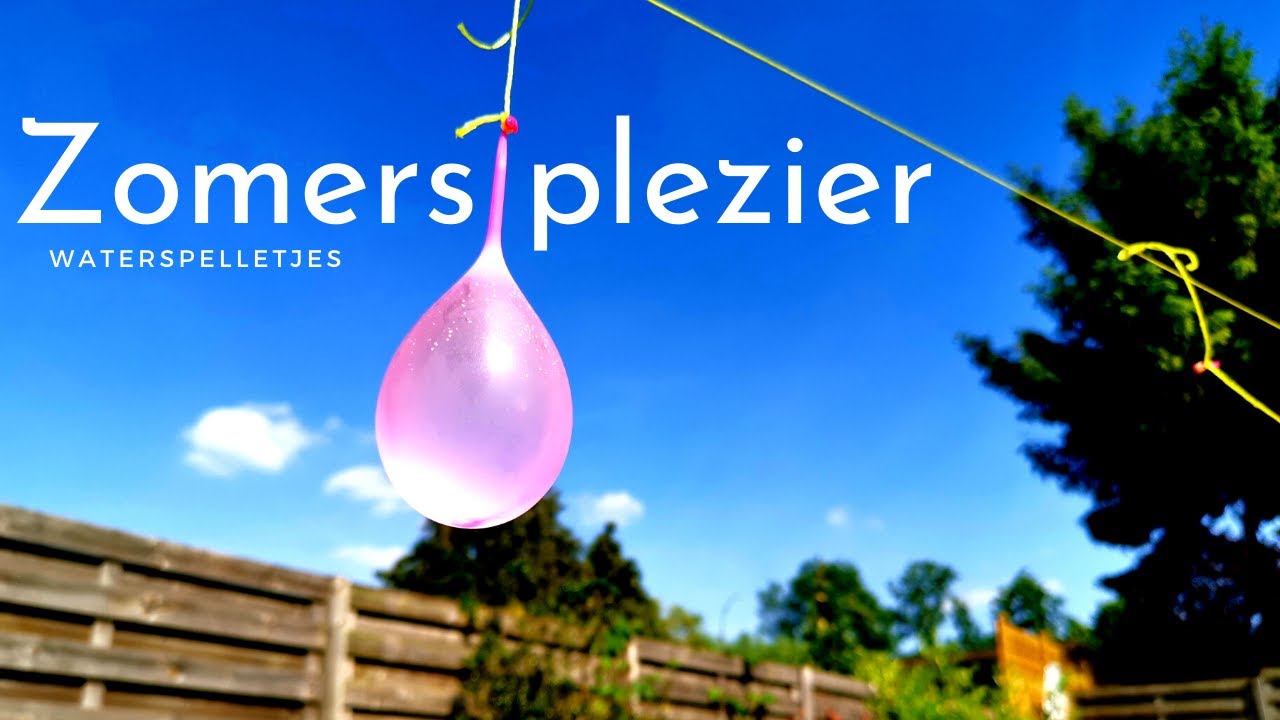 videotip 39 : Zomers plezier: waterspelletjes