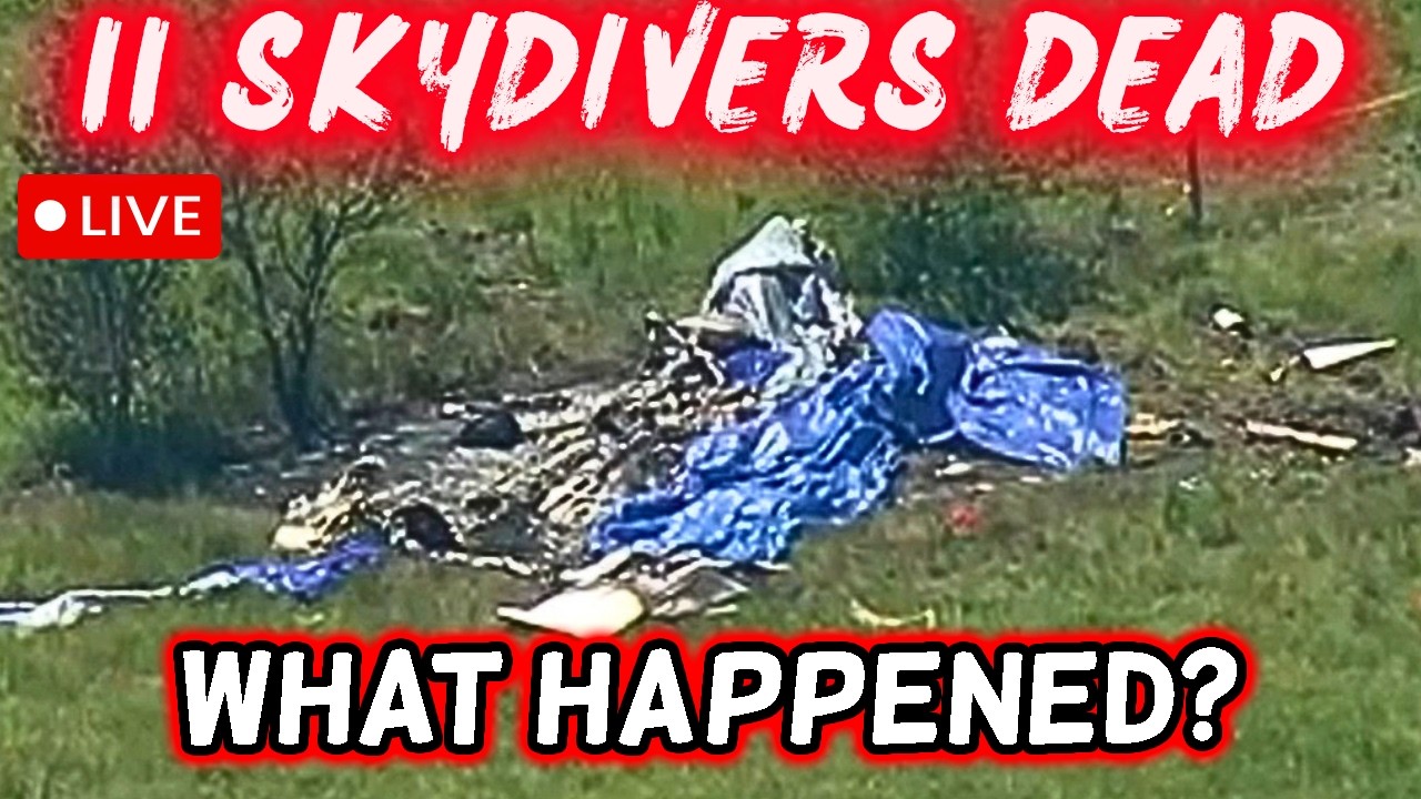🔴 MASS FATALITY Incident: 11 Skydivers & Pilot Killed in Missouri Plane Crash