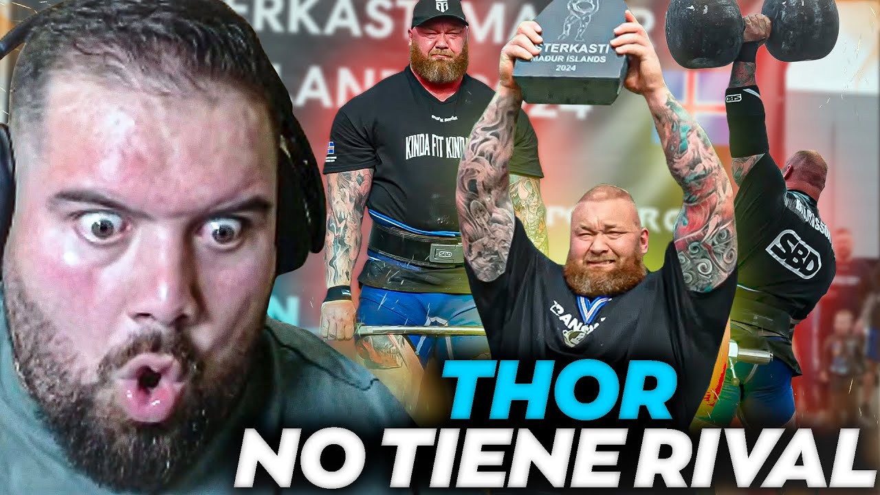 THOR ARRASA EN ESTE CAMPEONATO DE STRONGMAN