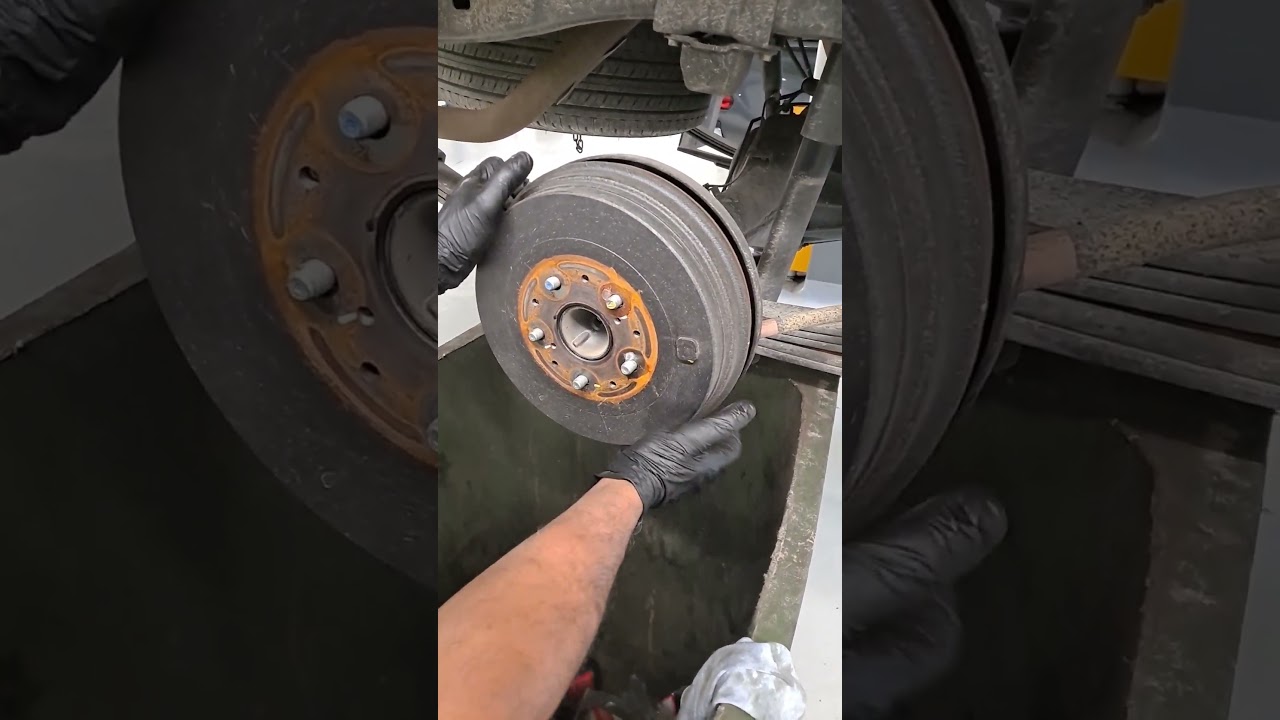 Toyota Hilux Brake Drum Replacement #shorts #toyota #hilux