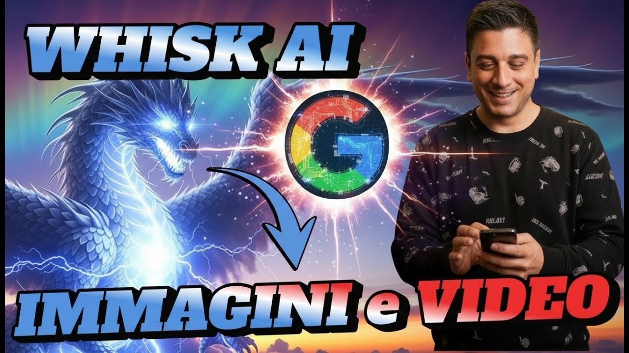 IMMAGINI e VIDEO AI GRATIS con Google Whisk - UPDATE ASSURDO!