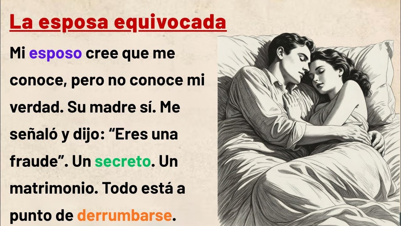 The Mistaken Wife 🌟 Spanish Story for Beginners Level 3 ✅ Spanish Listening Practice