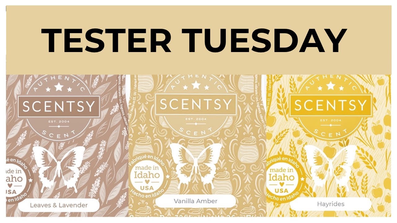 Tester Tuesday NEW FW: Leaves & Lavender, Vanilla Amber and Hayrides (Scentsy Reviews)