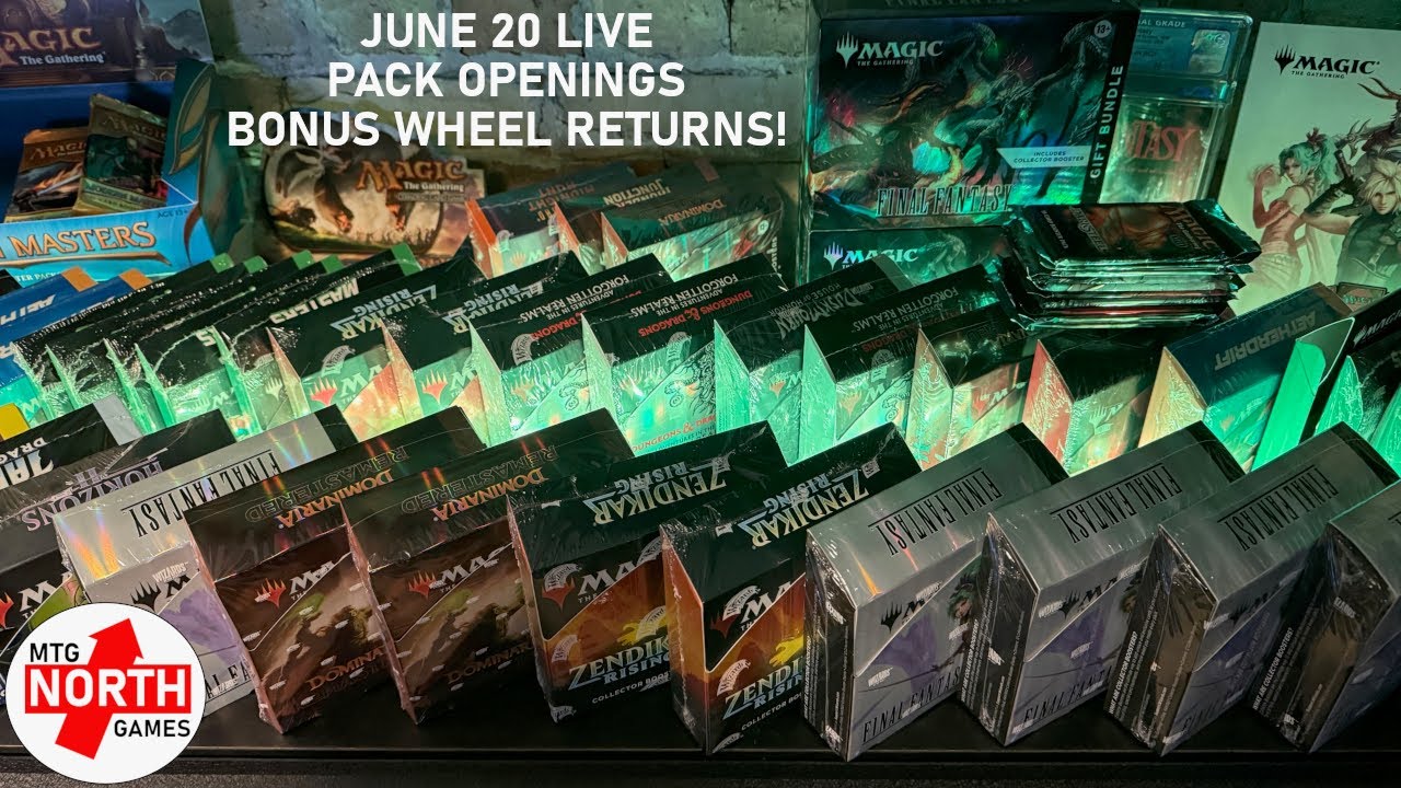 Final Fantasy and Chaos Pack Openings! LIVE June 20