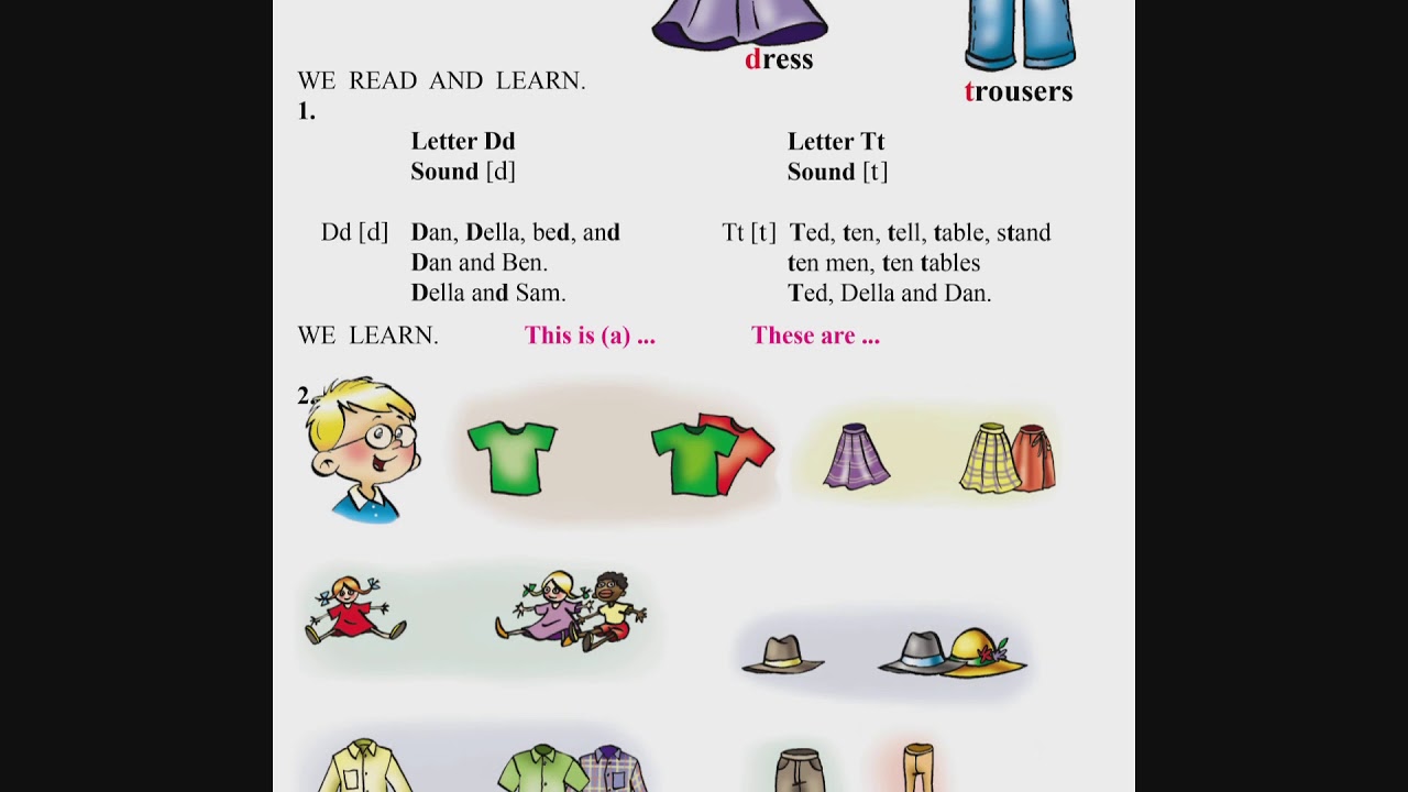 Tnayin ashxatanq, English 3 ABC - Das 10
