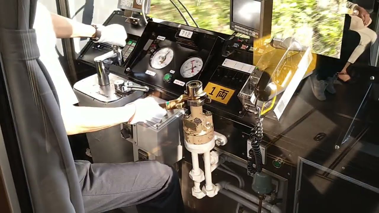叡山電車 デオ710形 運転台 八瀬比叡山口→出町柳／Eizan Electric Railway Deo 710 series