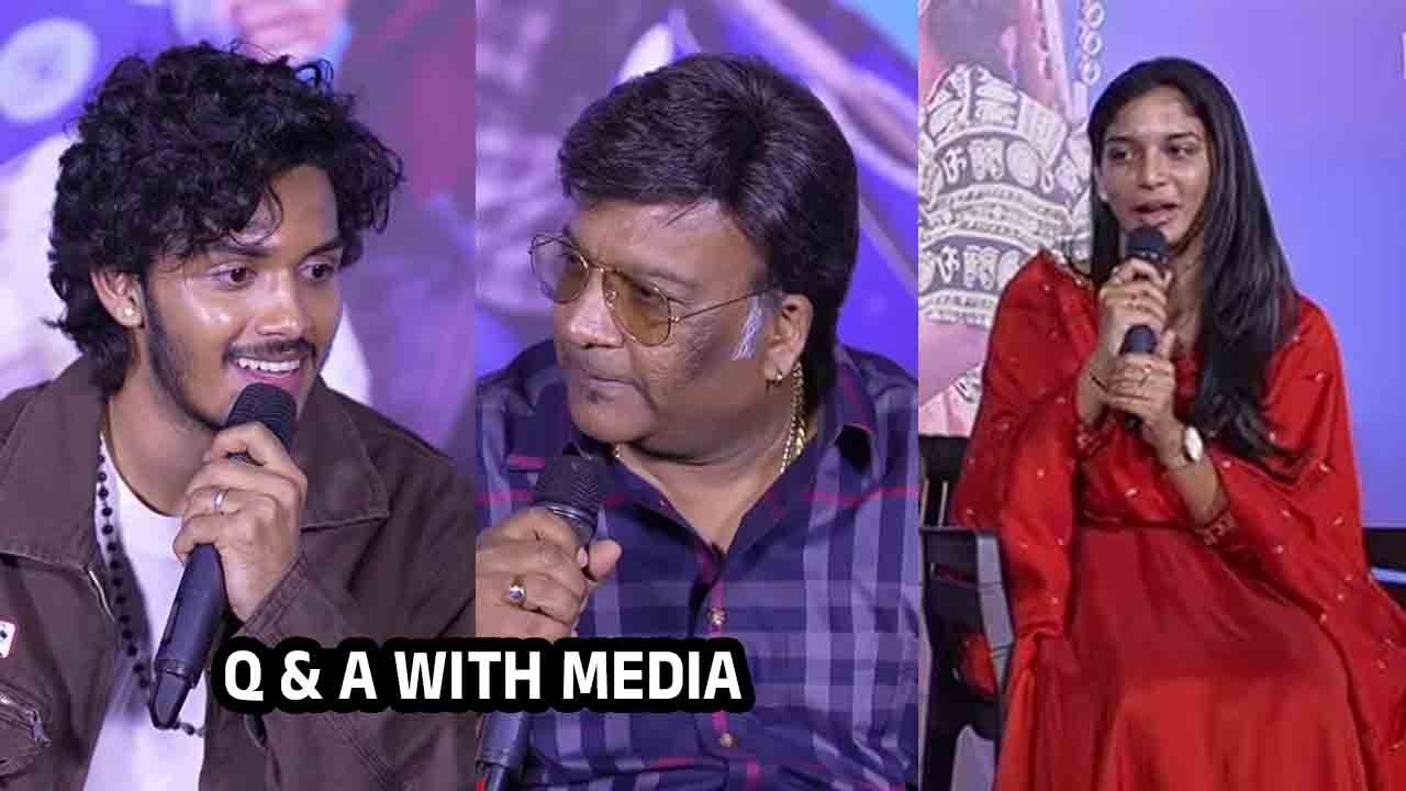Harsh Roshan & Sridevi With Band Melam Movie Team Q & A With Media | Band Melam
