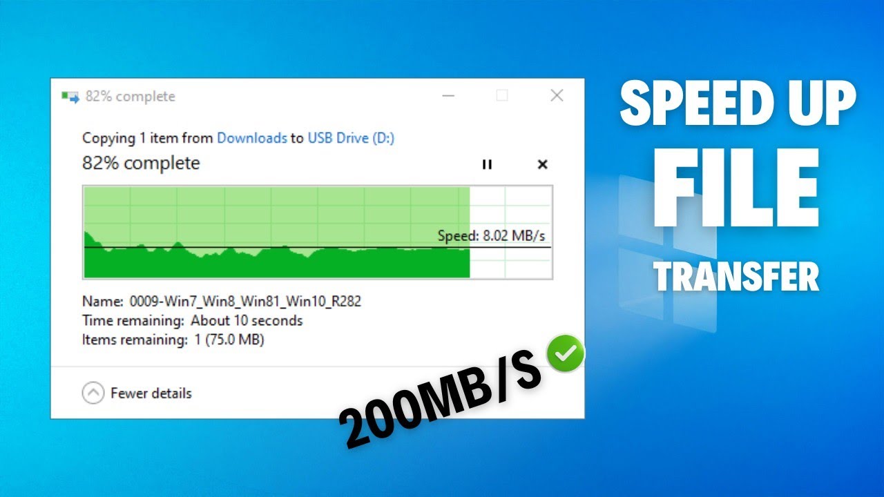 How to Increase Transfer Speed of Pendrive | Speed up Copy Paste Speed of Pendrive