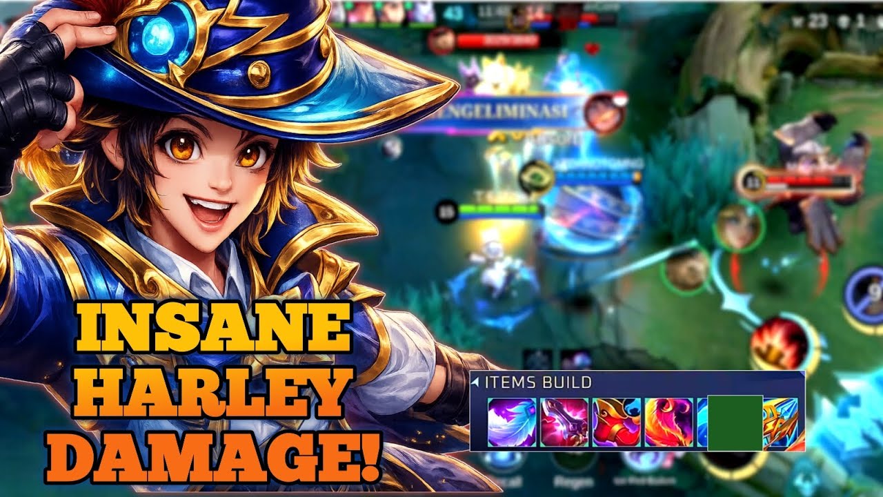Harley Godly Damage! Enemy No Chance