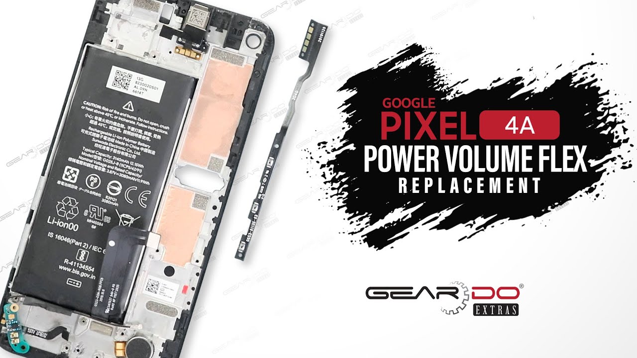 Google Pixel 4a Power Volume Flex Replacement